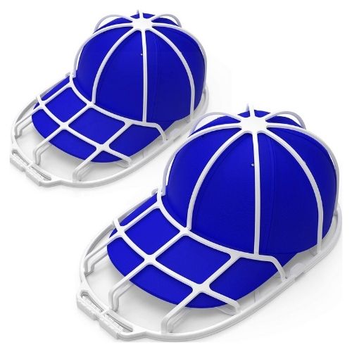 Cap washers 2 pack for protecting baseball caps during washing and maintaining hat shape