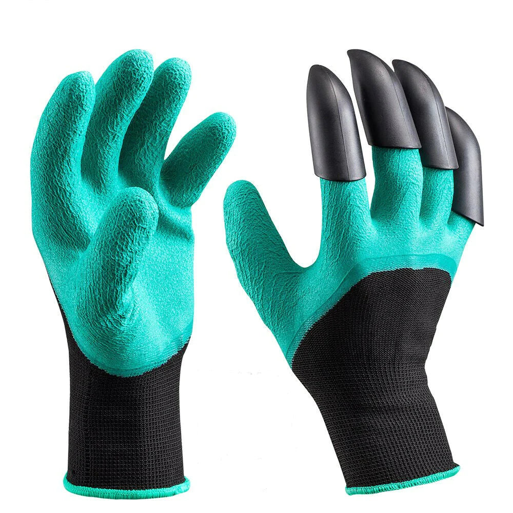 Gardening gloves with claws in sigle claw type for digging planting and protecting hands (Type: Single Claw)