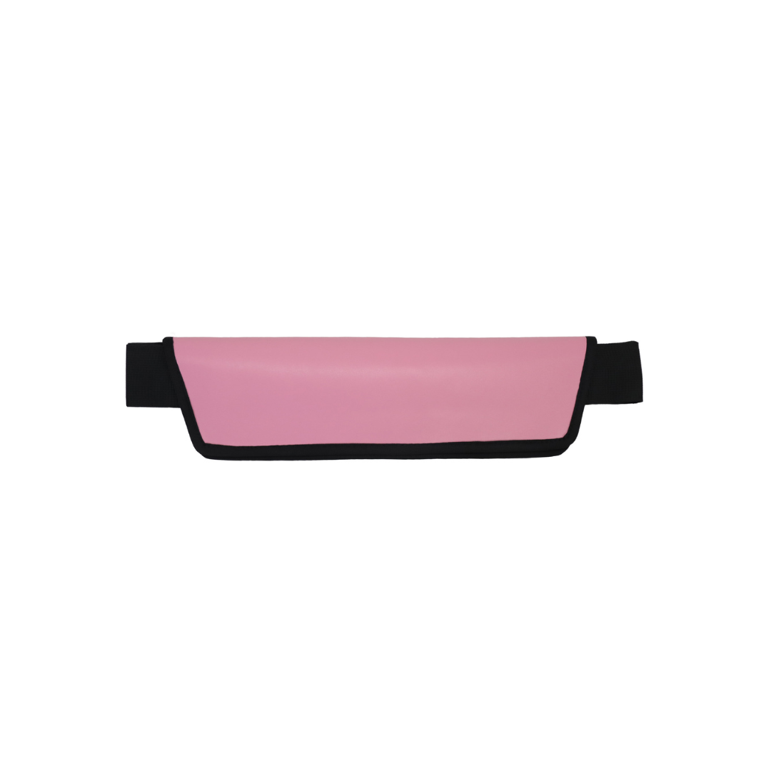 Hip thrust belt in pink color with padding for glute workouts and comfortable hip thrust training (Color: Pink)