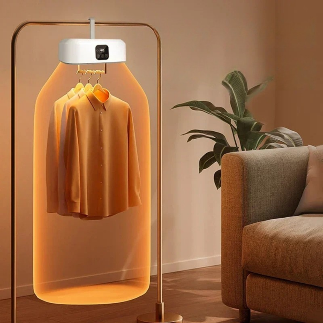 Portable clothes dryer compact foldable drying solution for travel and small spaces product shot