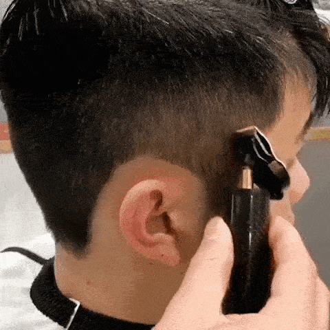 Precision hair trimmer cordless electric clipper for beard and hair grooming alternate gif