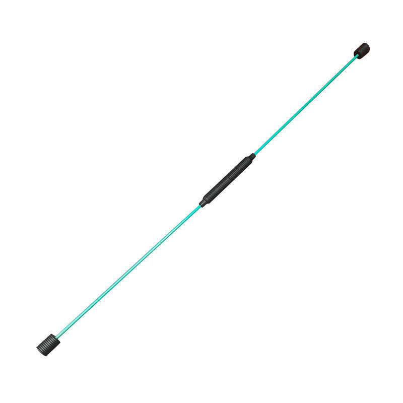 Resistance training bar in green color for strength workouts stretching rehabilitation and fitness exercises (Color: Green)