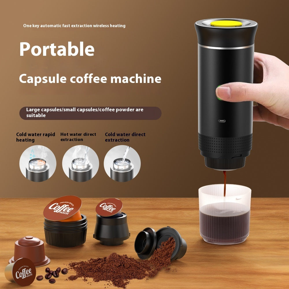 3-in-1 Multifunctional Portable Electric Espresso Machine
