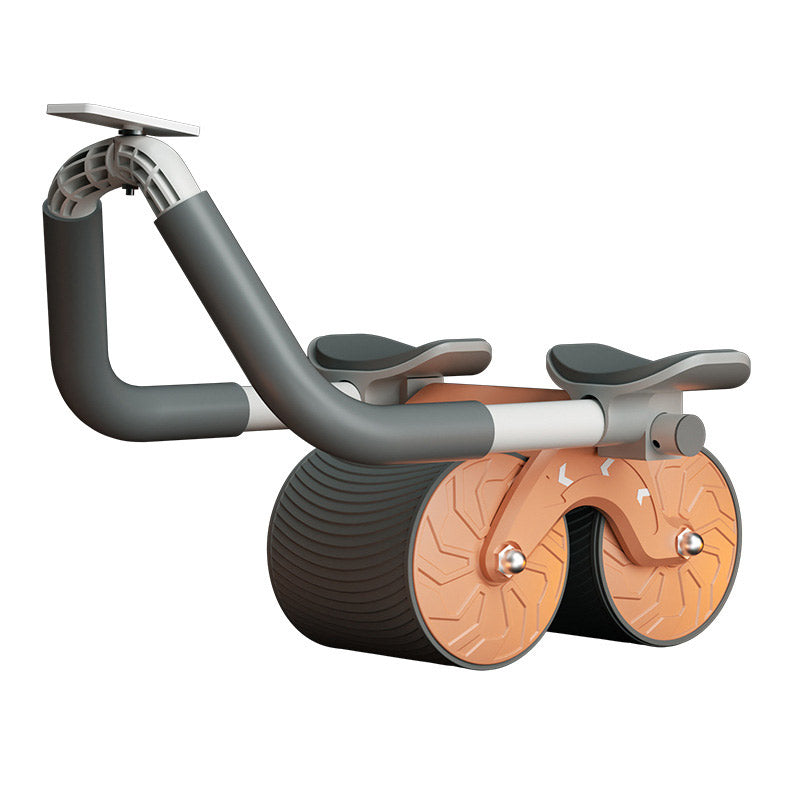 Ab roller with elbow support automatic rebound ab wheel for core workout product shot