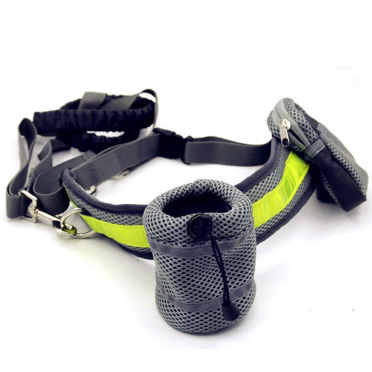 Adjustable Hands Free Dog Leash Parts Assembled