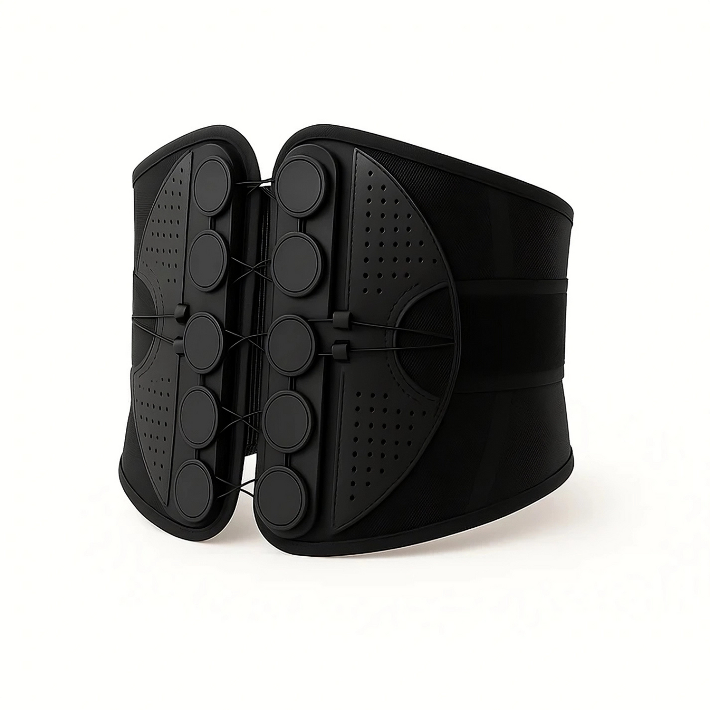 Adjustable lumbar support belt for back support posture and everyday comfort product shot