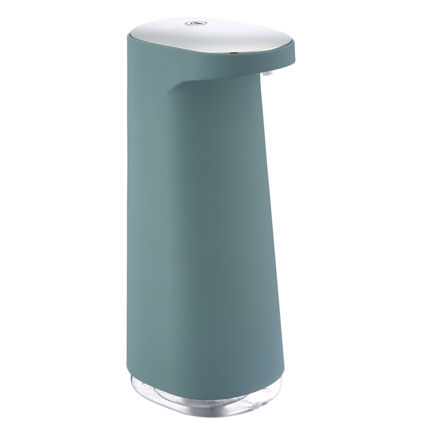 Automatic foam soap dispenser in green color with touch free infrared sensing and rechargeable waterproof design (Color: Green)