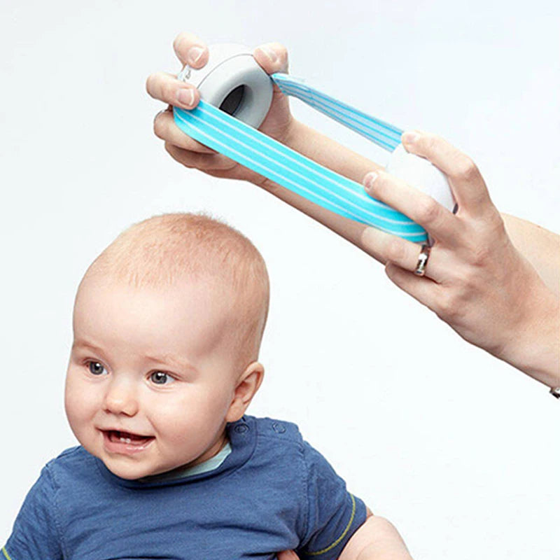 Baby noise protection earmuffs designed to reduce loud sounds and keep infants comfortable depiction of adjustable fit