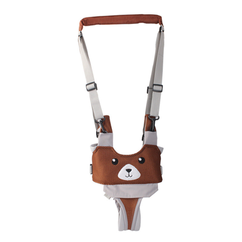 Baby and toddler walking assistant harness in bear style designed to help children learn to walk with balance and support (Style: Bear)