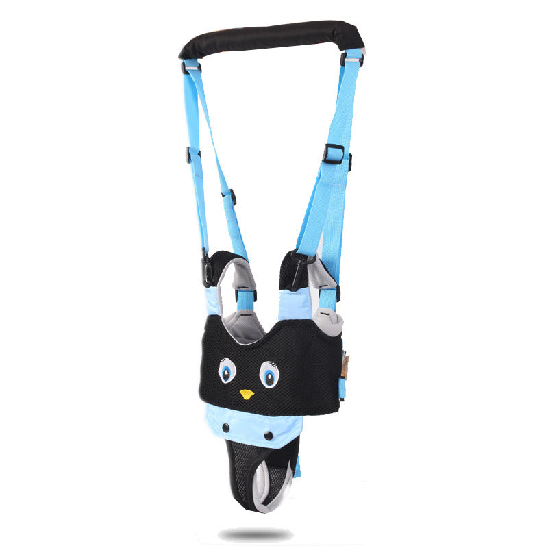 Baby and toddler walking assistant harness in penguin style designed to help children learn to walk with balance and support (Style: Penguin)