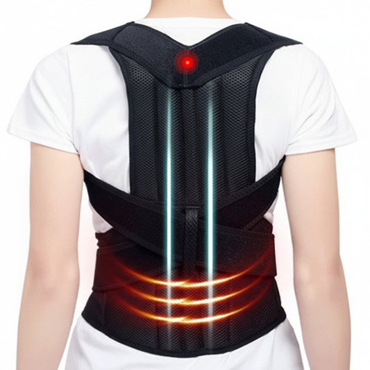 Back support and posture corrector designed to help improve posture and provide comfortable back support during daily activities