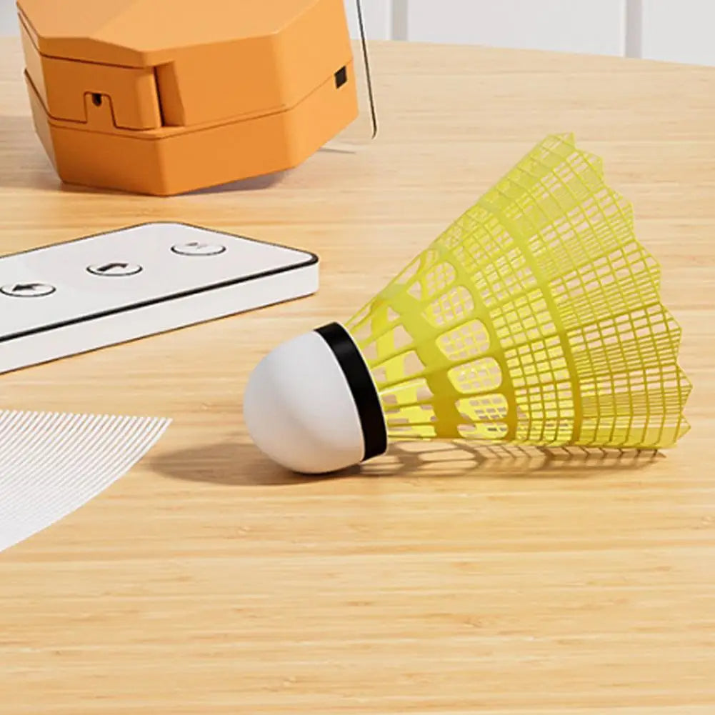 Badminton solo trainer with adjustable height for practicing swings and footwork at home product shot