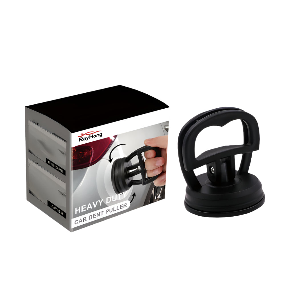 Car dent removal puller tool designed to help lift and repair small dents on vehicle body panels