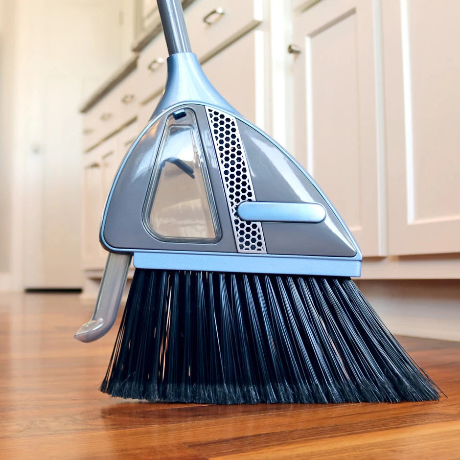 Cordless sweeper and vacuum 2 in 1 cleaner for dust hair and small debris product shot