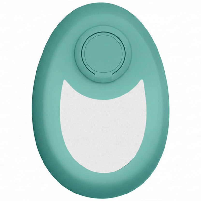 Crystal hair removal and smoothing tool in green color designed to gently remove hair and leave skin feeling smooth on legs, arms, and back (Color: Green)