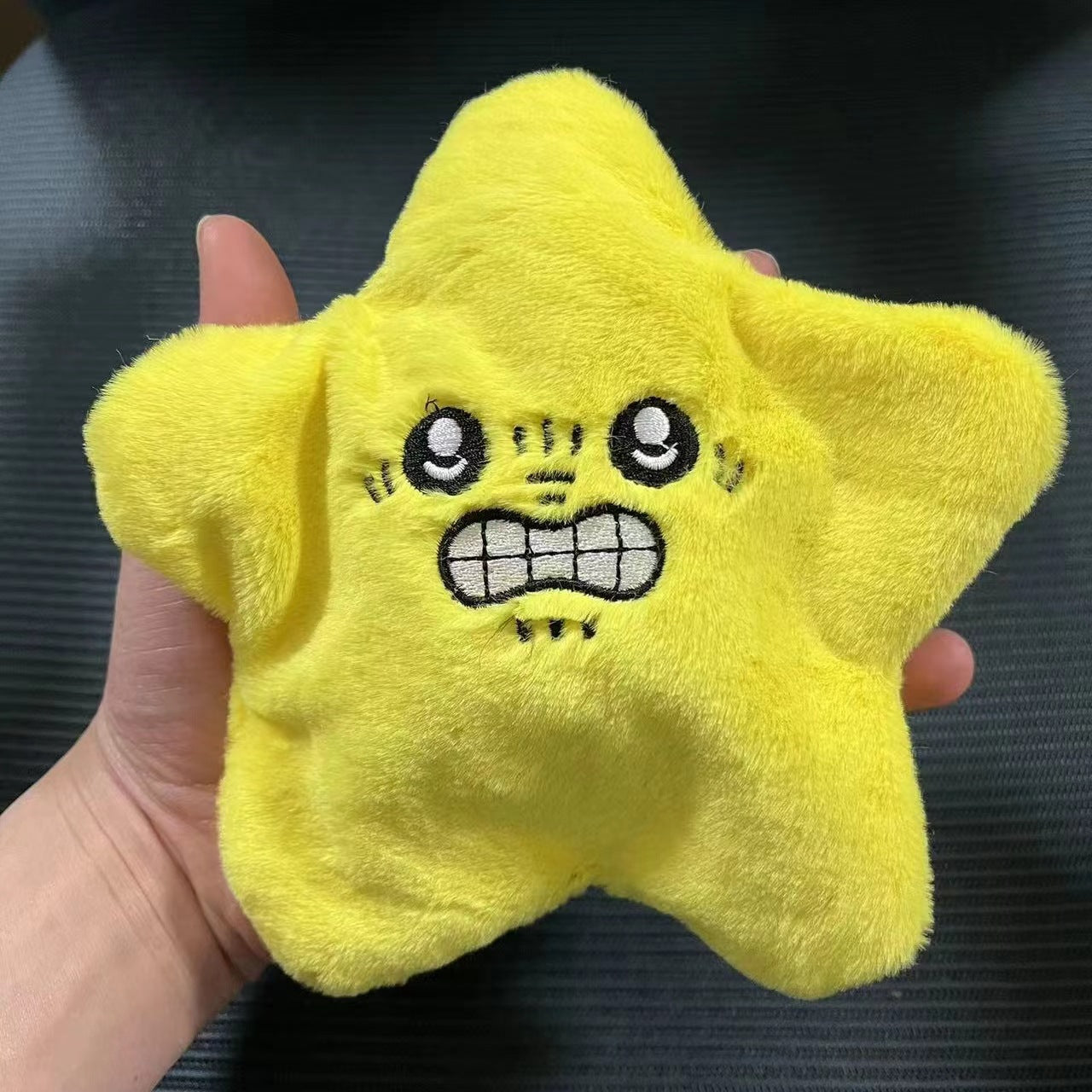 Dancing star plush toy with interactive movement soft cuddly design for kids product shot