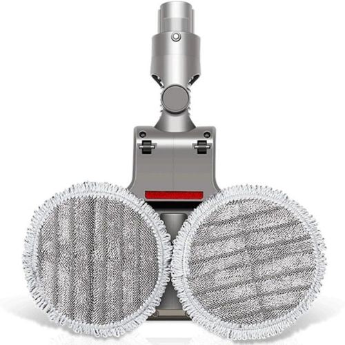 Dyson vacuum dual spinning mop head attachment with rotating pads and removable water tank for floor cleaning alternate product shot