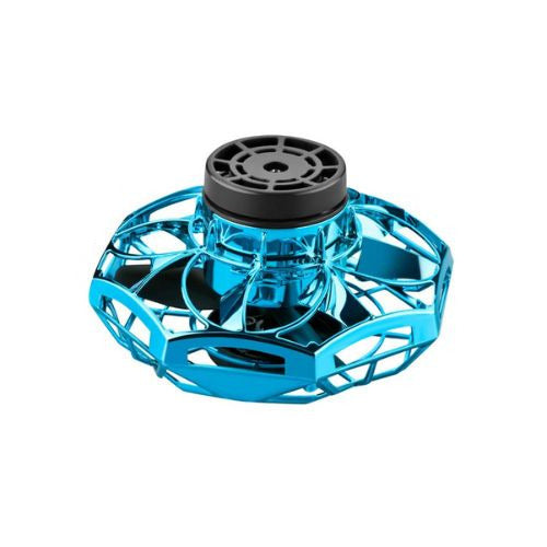 Interactive flying boomerang spinner toy with stunt tricks and hand controlled motion product shot
