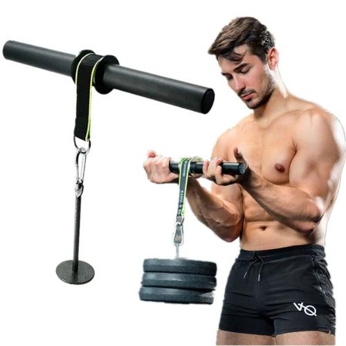 Forearm and grip strength trainer for wrist exercises muscle training and athletic performance model shot