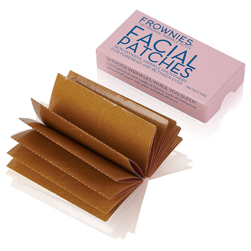 Frownies Anti-Wrinkle Beauty Patches Rectangular Package and Content (Shape: Rectangular)