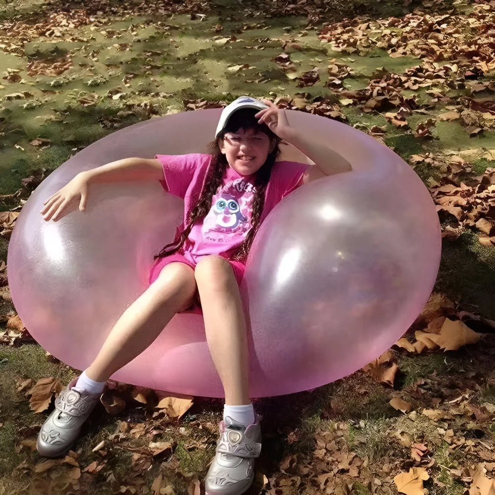 Giant inflatable bubble ball for outdoor play and party fun alternate model shot