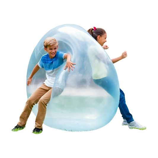 Giant inflatable bubble ball for outdoor play and party fun model shot