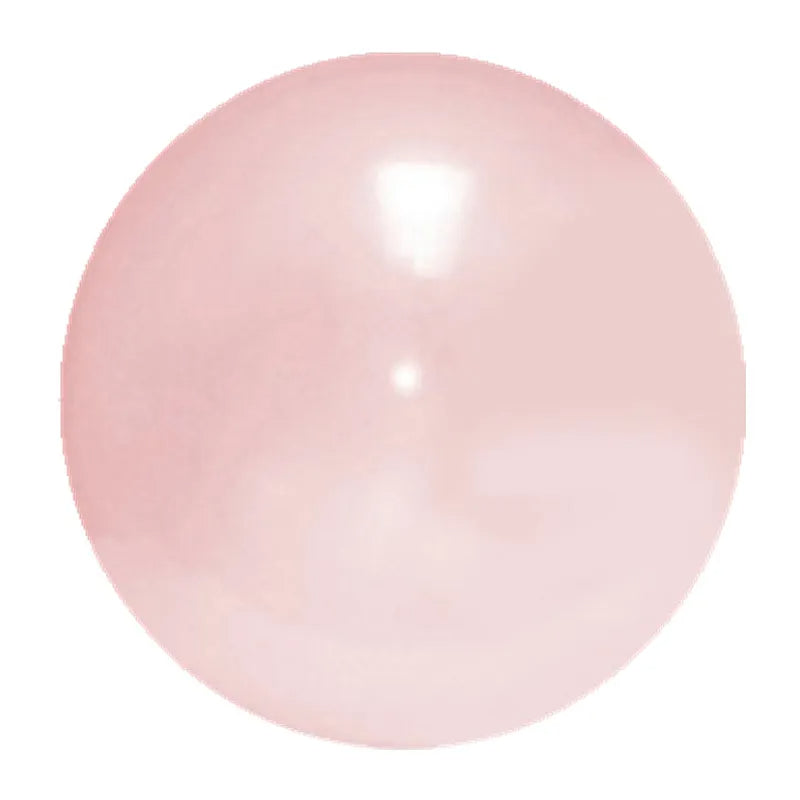 Giant inflatable bubble ball in orange color for outdoor play and party fun (Color: Orange)