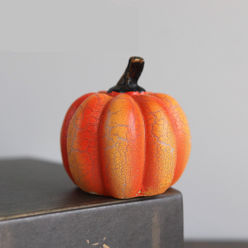 Halloween LED pumpkin light decoration with glowing candle-style illumination for festive home or porch decor trio (Style: Medium)