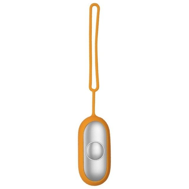 Handheld microcurrent sleep aid device in orange color designed to promote relaxation and help support better sleep (Color: Orange)