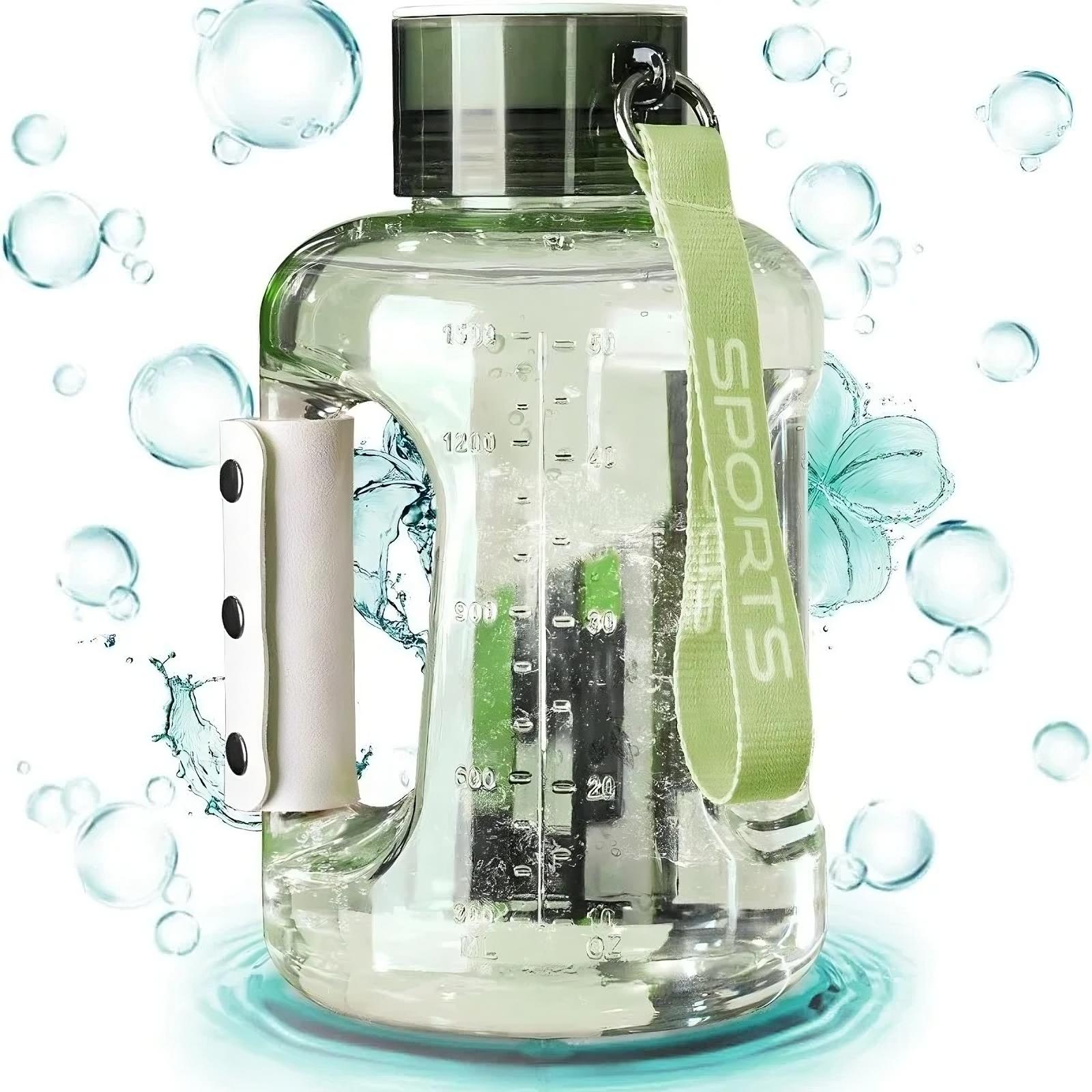 Hydrogen water bottle for enhanced hydration with rechargeable portable design product shot