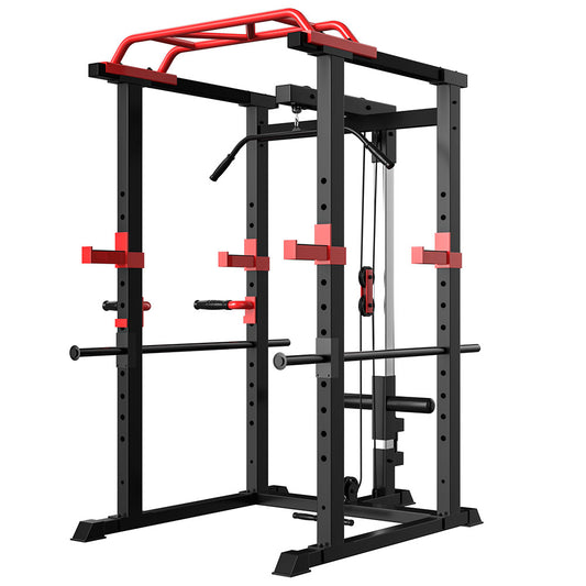 IFAST multifunctional fitness rack with heavy duty steel frame for home strength training and full body workouts product shot