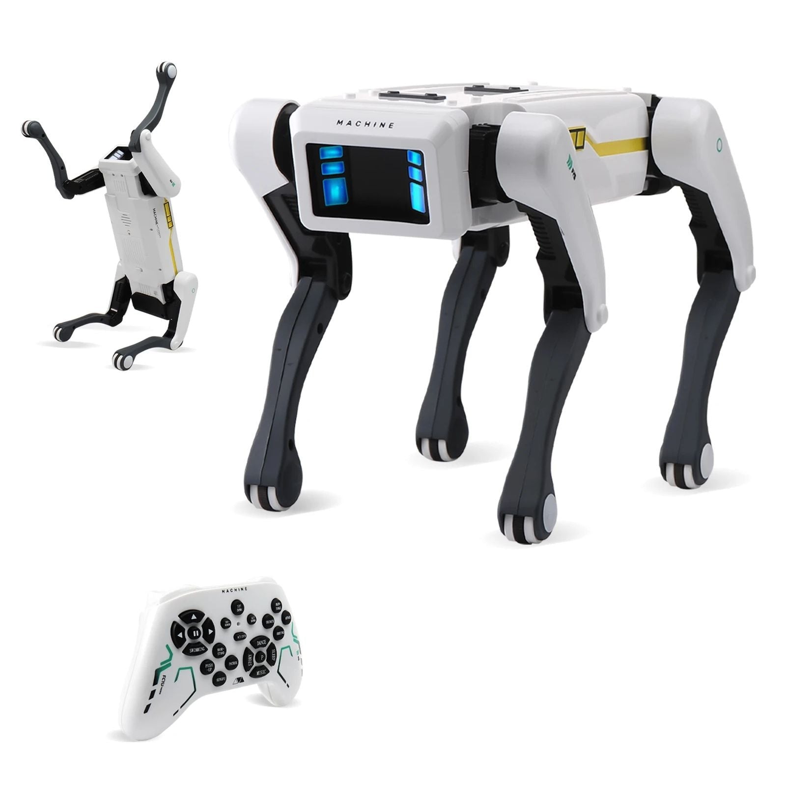 Interactive robot dog in standard type with voice control and programmable actions for kids play and learning (Type: Standard)