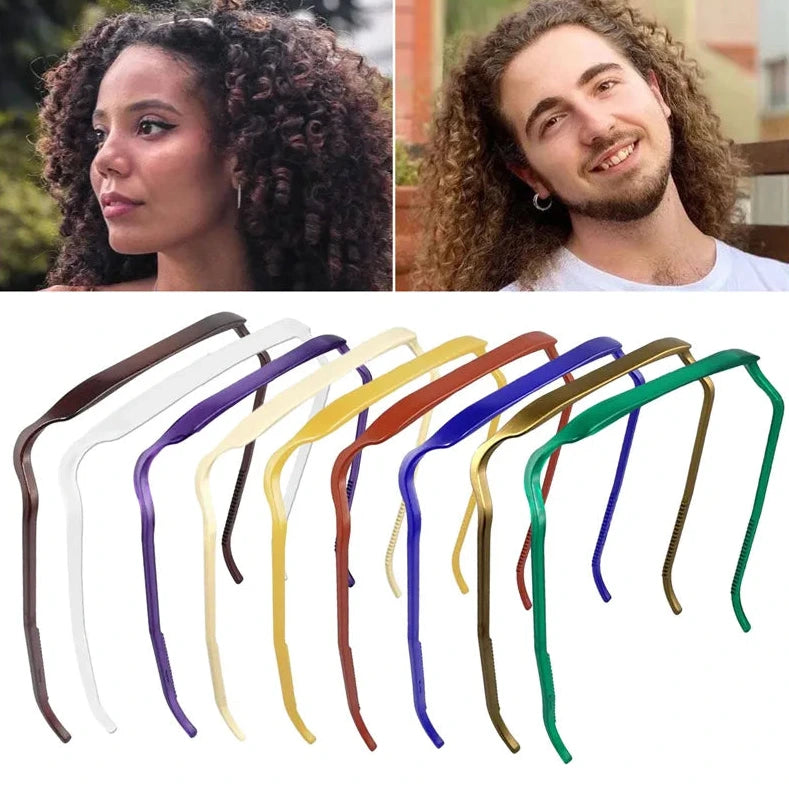 Invisible hair headband thin no slip headband for everyday styling depiction of various color options