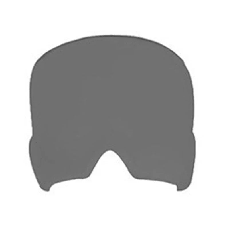 Migraine relief cooling cap in gray color with wearable cold therapy and soft gel compression design (Color: Gray)