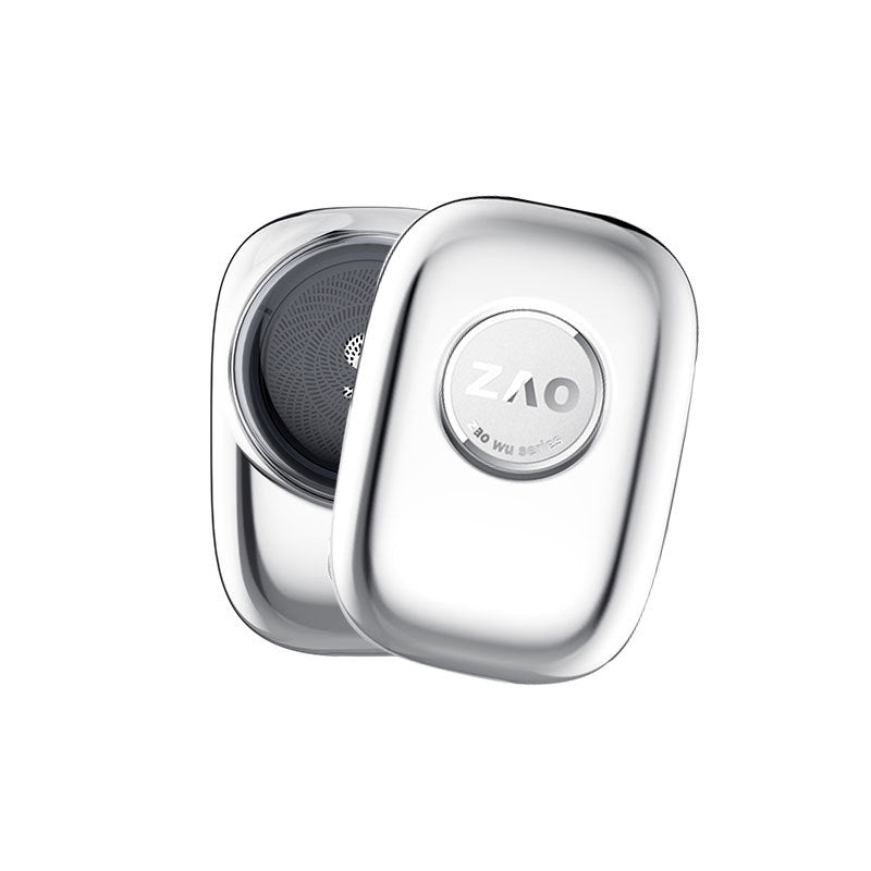 Mini portable waterproof shaver in silver color with rechargeable design and compact travel friendly grooming performance (Color: Silver)