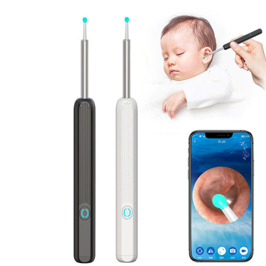 NE3 wireless ear cleaner with hd camera led light and app connectivity for precise ear care