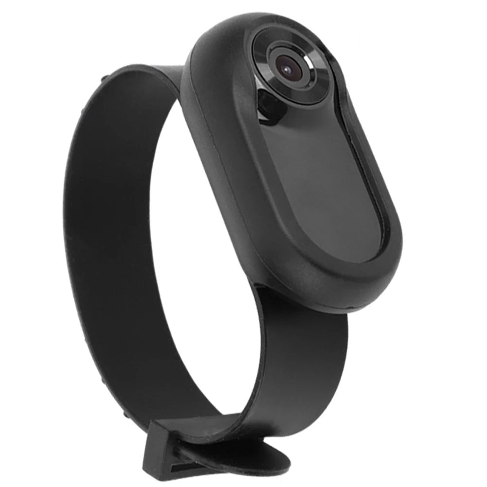 Pet camera collar in black color with 1080p hd recording lightweight clip on design for cats and dogs (Color: Black)