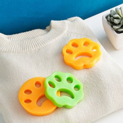 Reusable pet hair catchers 2 pack for washing machines and dryers to remove lint fur and dust trio