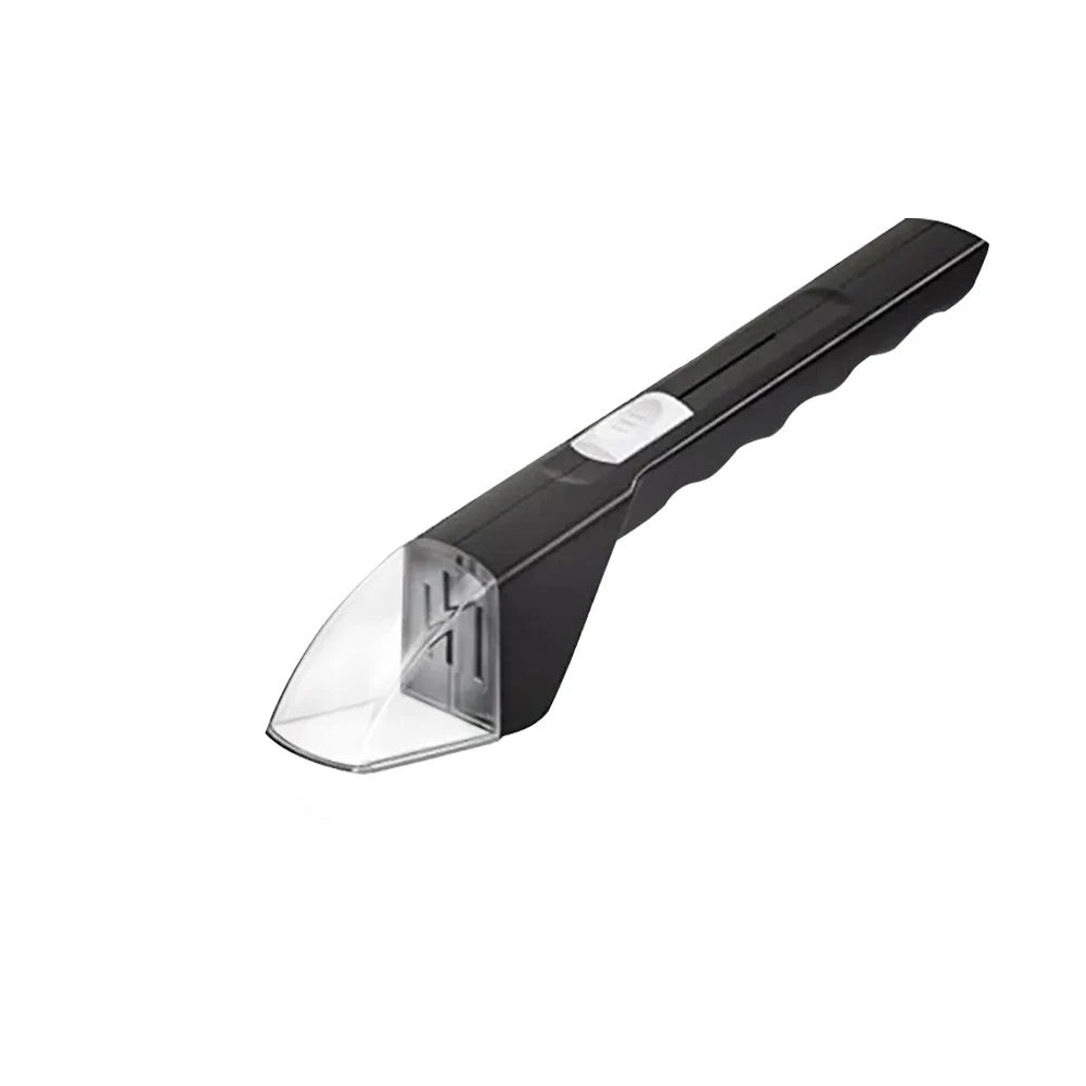 Portable insect catcher in black color with transparent design for safe bug capture and observation (Color: Black)