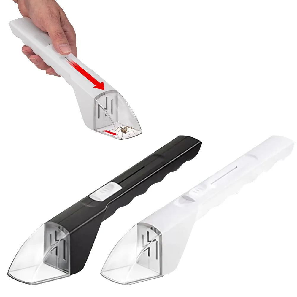 Portable insect catcher with transparent design for safe bug capture and observation
