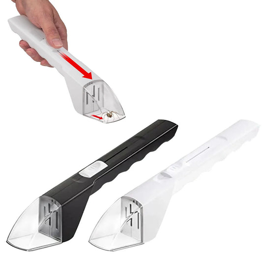 Portable insect catcher with transparent design for safe bug capture and observation