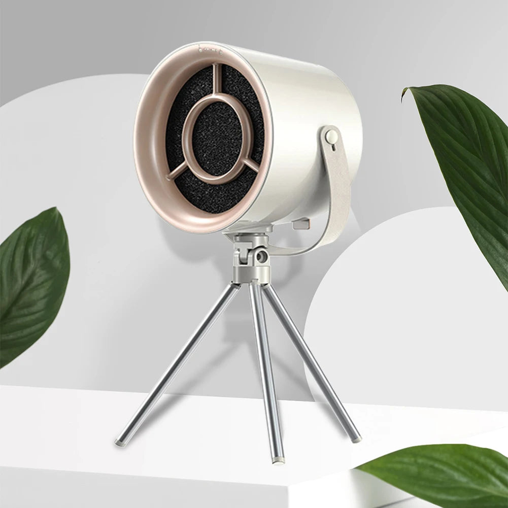 Portable kitchen smoke and odor extractor with charcoal filter and adjustable fan speeds product shot