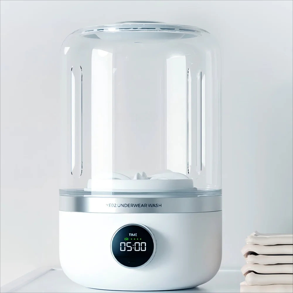 Portable mini washing machine for small clothes like socks underwear and baby items alternate product shot