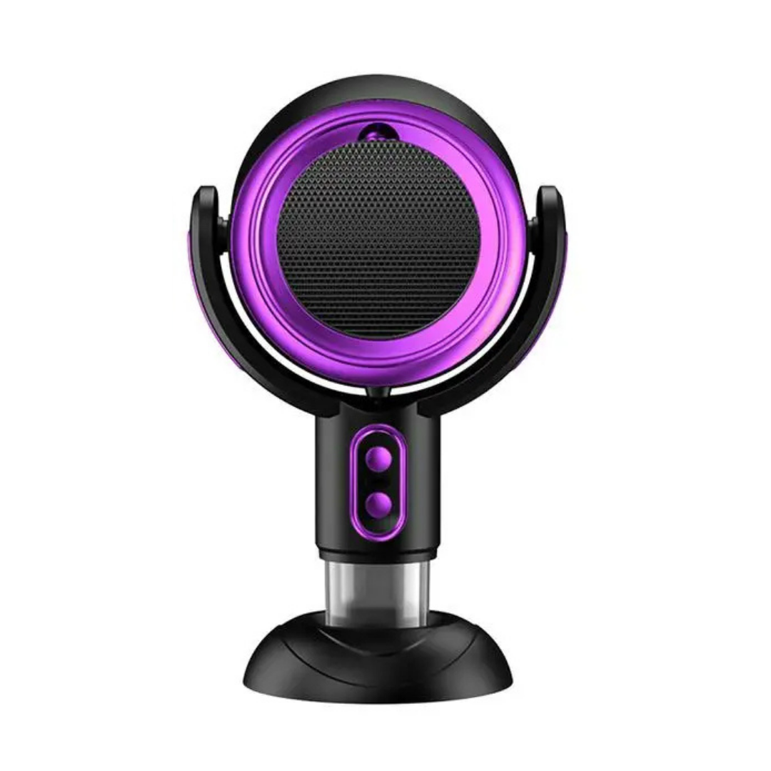 Portable range hood in purple color purifier for removing smoke odors and steam during cooking in small spaces (Color: Purple)