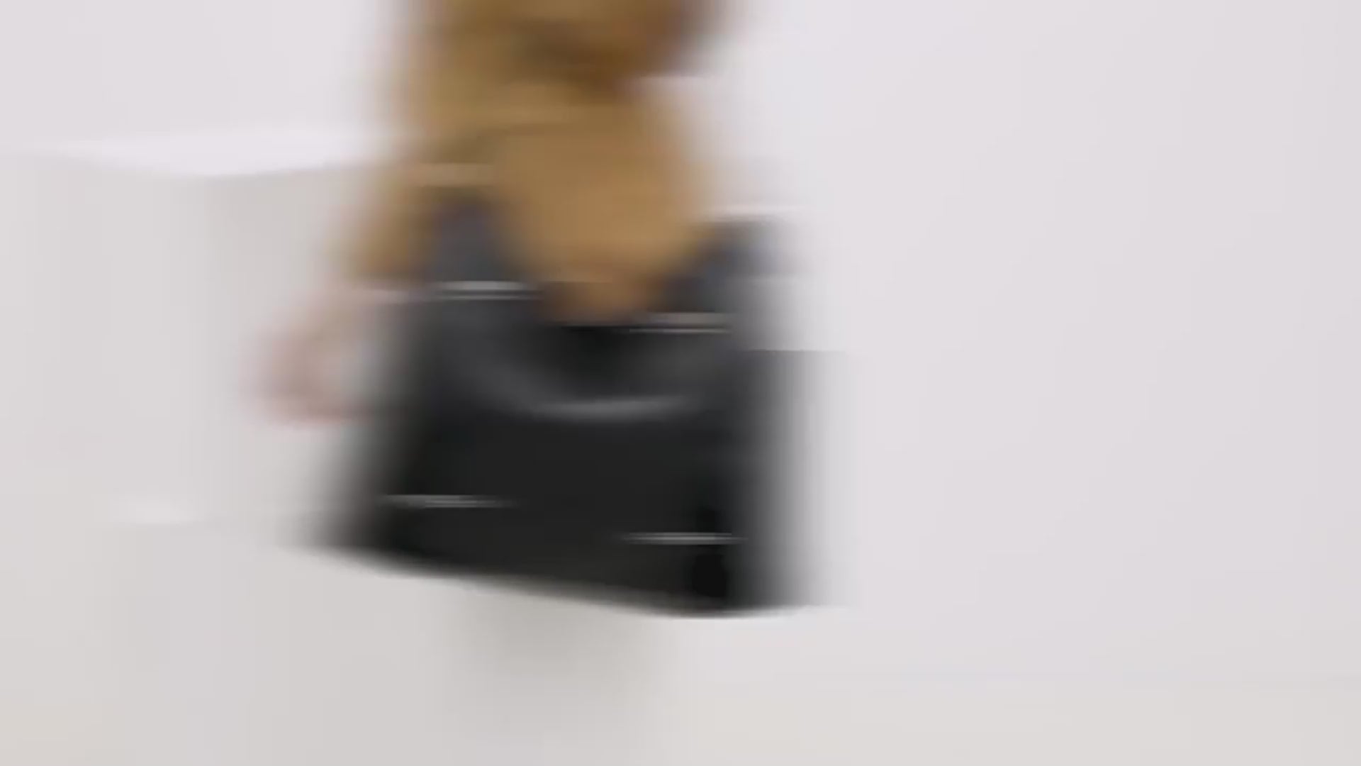 Women’s large capacity shoulder bag in black color with soft leather look and multiple compartments for everyday use fashion video