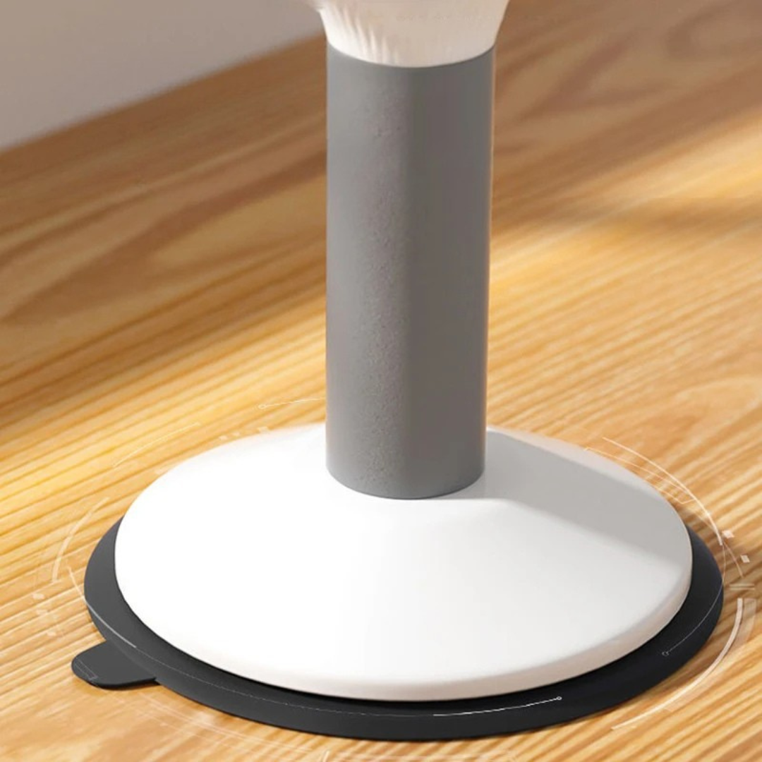 Sit up and boxing reflex trainer with suction base for core workouts and reaction training depiction of strong suction base