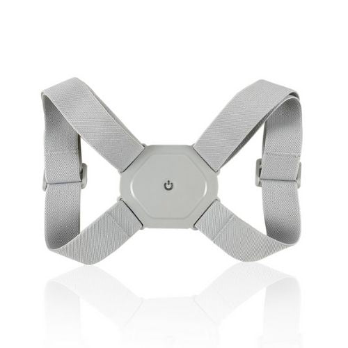 Smart posture corrector with vibration reminders adjustable straps and breathable ergonomic support product shot