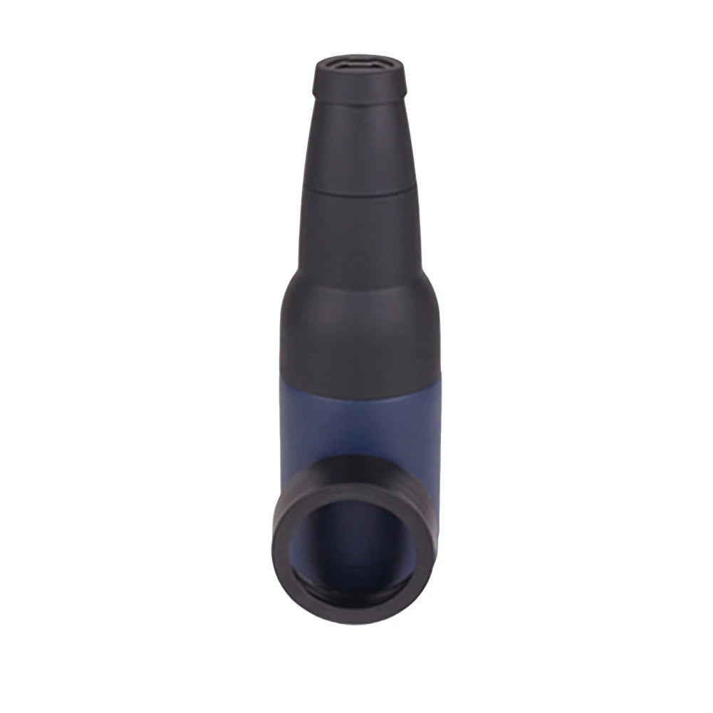Stainless steel drink cooler and holder in navy blue color insulated can and cup holder for hot and cold beverages (Color: Navy Blue)