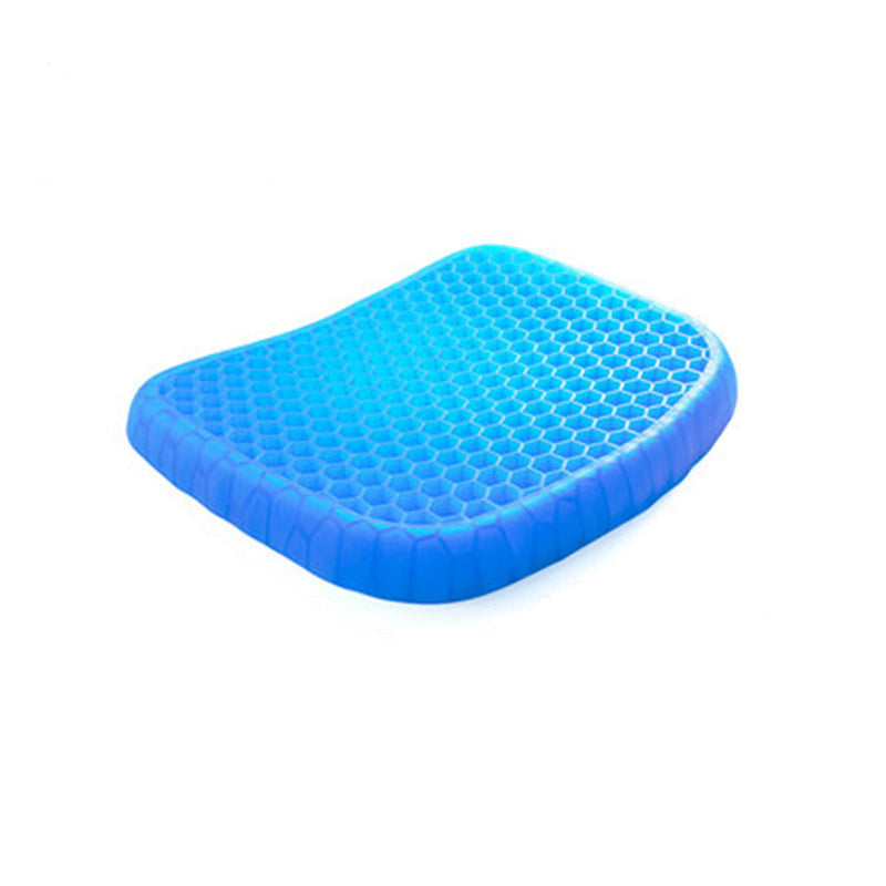 Ultra comfort honeycomb gel seat cushion in arc shape for pressure relief cooling support for office chair and car seat (Shape: Arc)