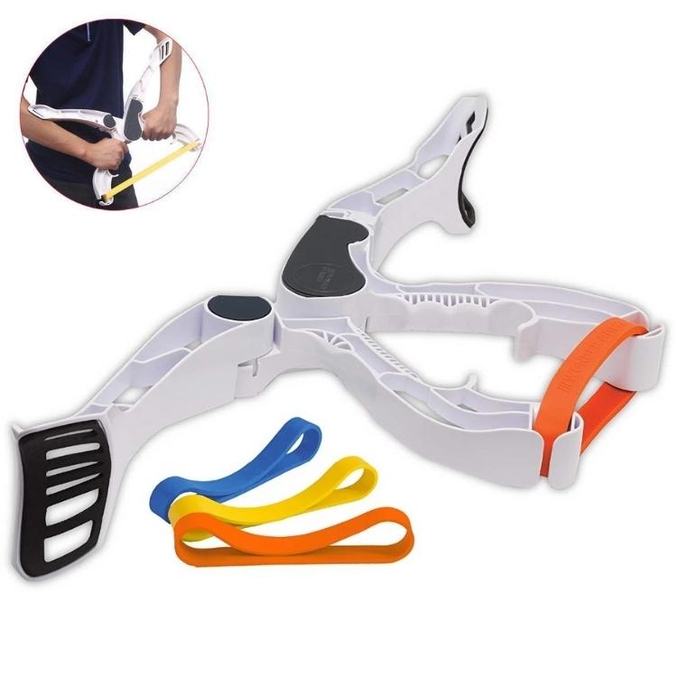 Upper body strength trainer for arm chest back and grip resistance workouts